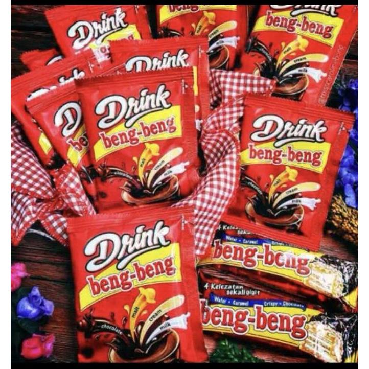 Snack- Beng-Beng Drink 1 Renceng 10 Sachet Pcs Beng Beng Bengbeng Dus Grosir