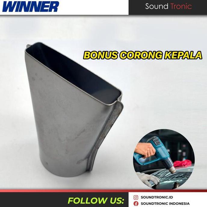 Soon- Heat Gun / Hot Air Gun Winner Low Watt (Watt Rendah)