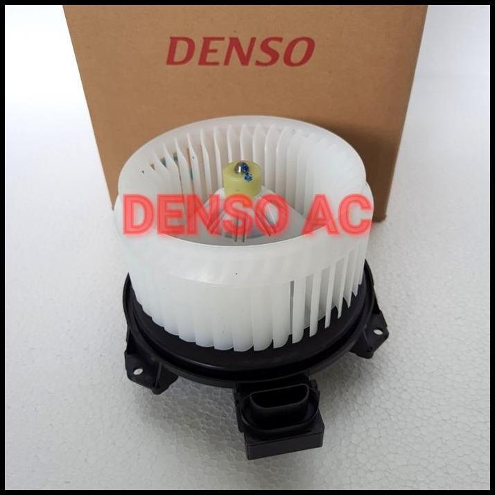 DISKON DINAMO MOTOR BLOWER FAN KIPAS ANGIN AC MOBIL HONDA BRIO SATYA RS DD1 DD2 - MEREK : DENSO ASLI
