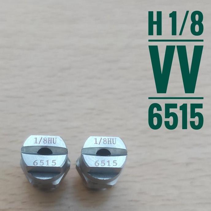 Nozzle V Jet Stainless 1/8 (6515) / nozzle vee jet stainless