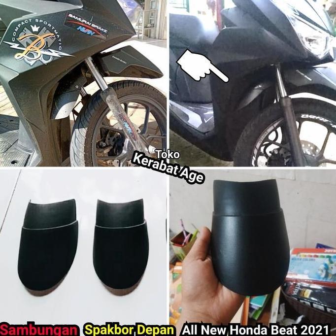 Promo Spakbor kolong honda beat new 2021 Sambungan spakbor depan aksesoris Diskon