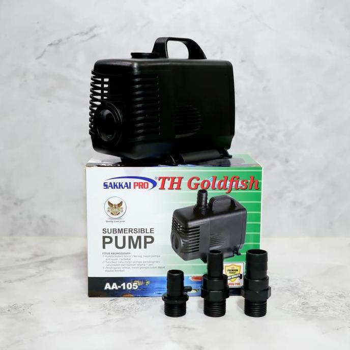 Pompa Sakai Pro AA 105, 3.000 ltr, Aquarium Kolam Hidroponik