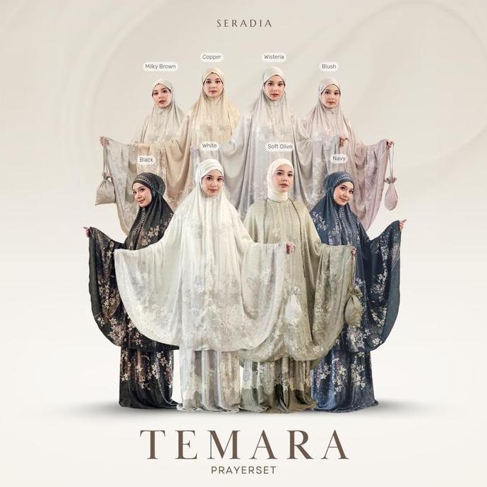 Seradia - Mukena Motif Temara 2in1
