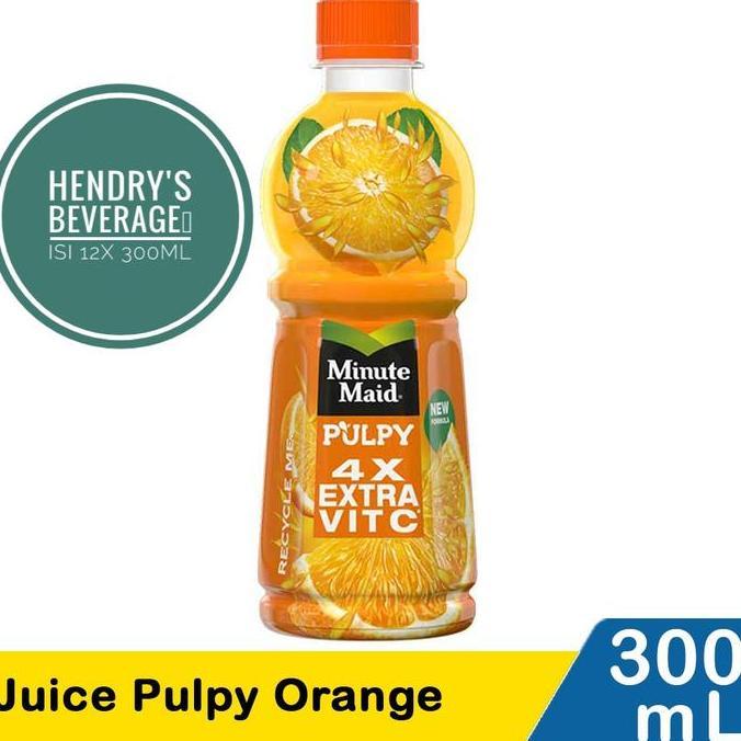 Dryck- Minute Maid Pulpy Orange