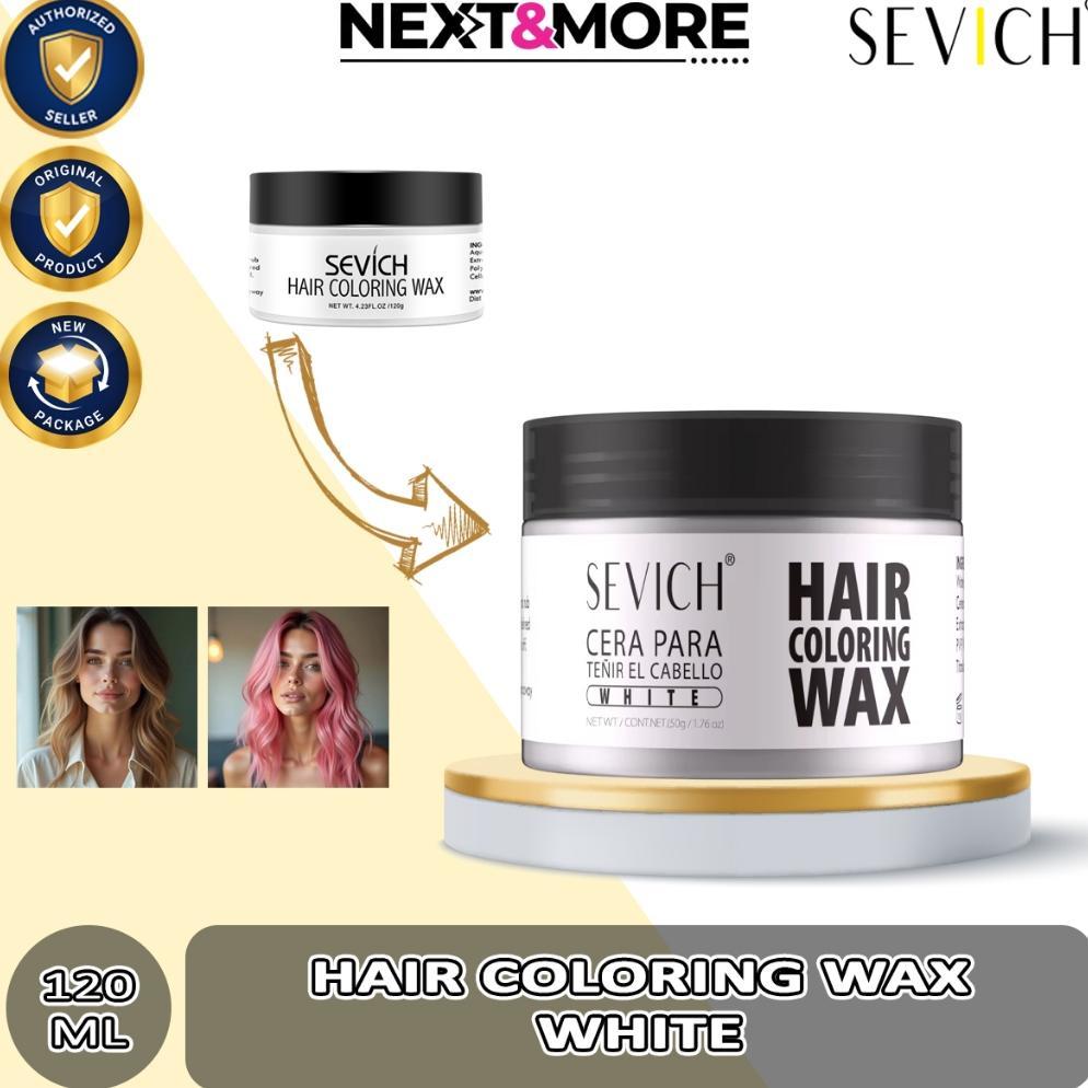 NEW Sevich Original Pomade Hair Wax Gel Temporary Color Minyak Rambut Water Based Babershop Dye Cat 