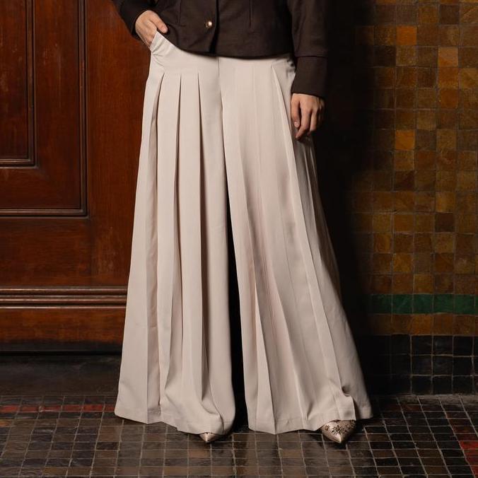 Vaia Atelier - Celana Kulot Casual Wanita Nobel