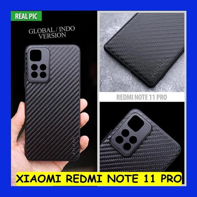 Case Xiaomi Redmi Note 11 Pro - Full Carbon Fiber Hybrid Case Cover Big Sale