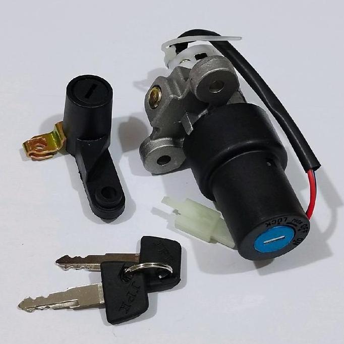 Promo KUNCI KONTAK ASSY SET+SADEL JOK MOTOR VIXION OLD Diskon