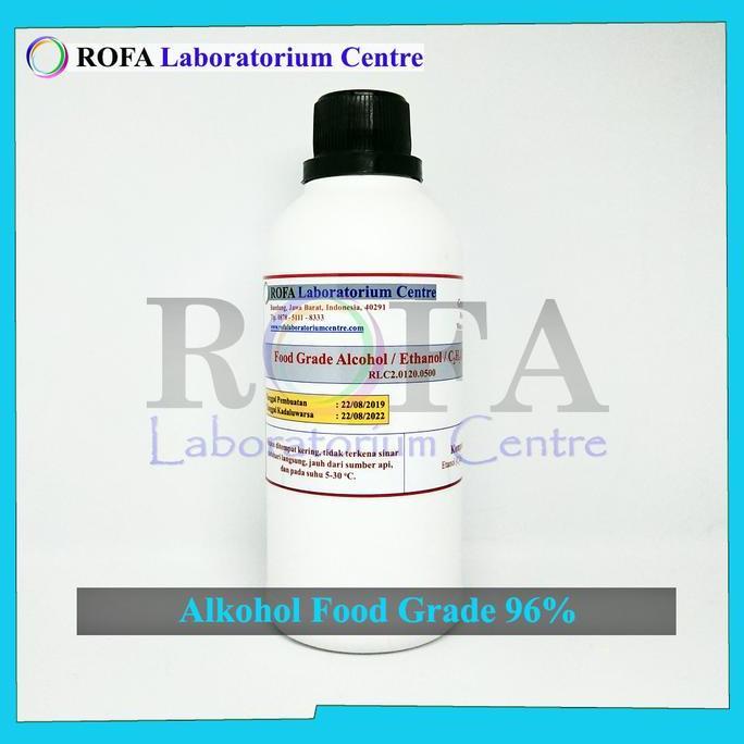 FLASH SALE - Food Grade Alcohol / Alkohol Food Grade / Etanol 96% 500 mL