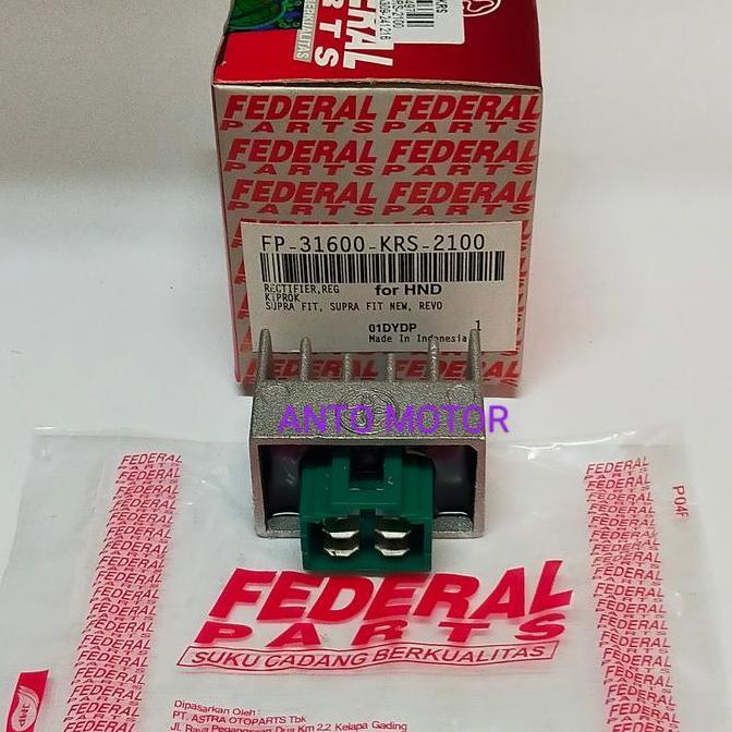 Kiprok Regulator Grand Supra 100 Supra Fit Revo Old Asli Federal