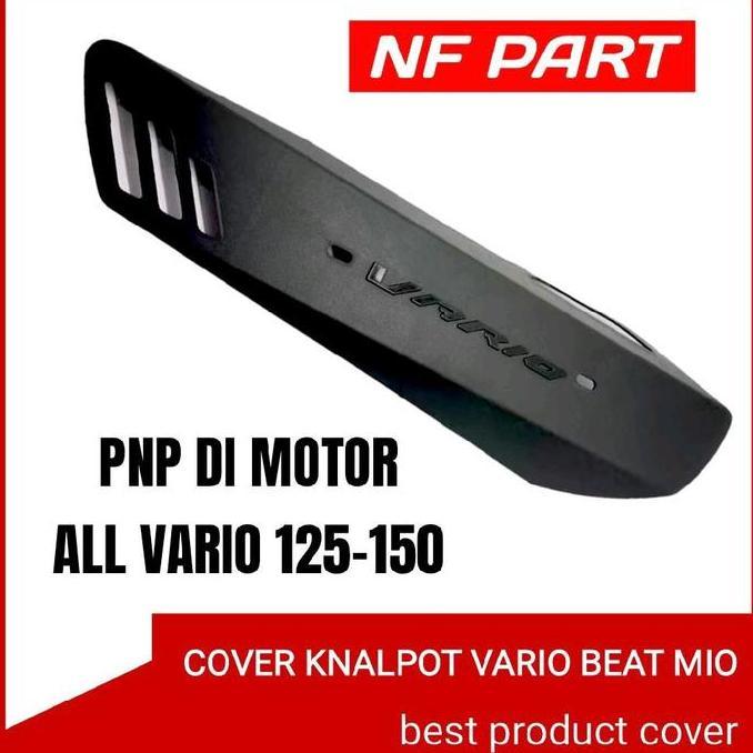 Cover Knalpot All Beat Cover Knalpot All Vario Cover Knalpot All Mio Model Plat Motorcycle