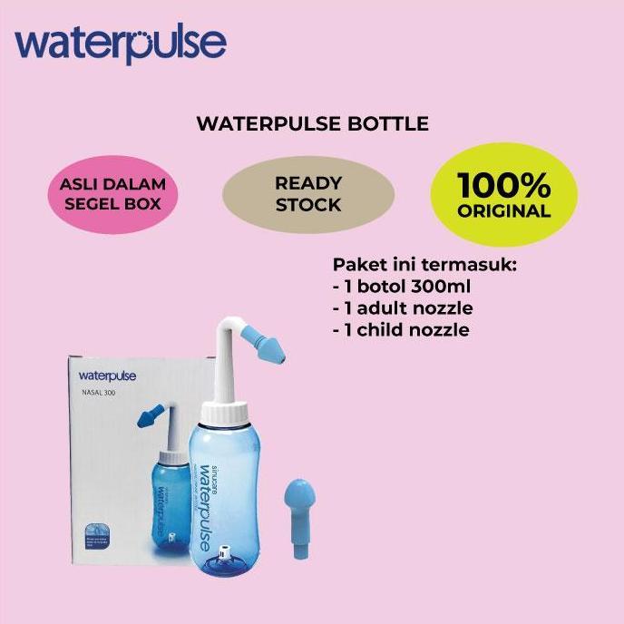 Waterpulse Nasal, Semprotan Hidung, Garam Nasal