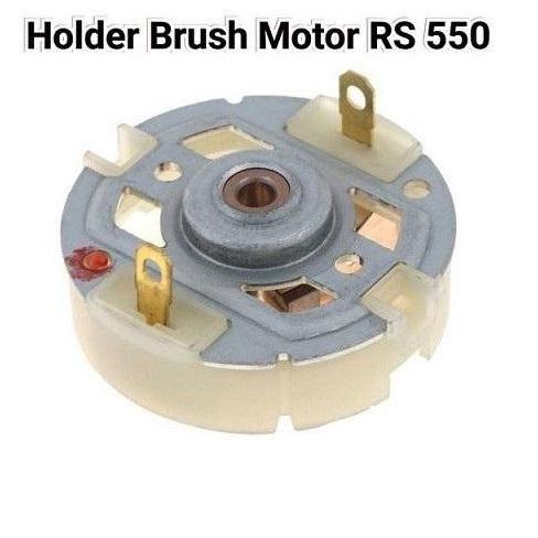 HOLDER DINAMO SERI RS550 CARBON BRUSH CASE CASING MOTOR RS 550 KARBON BOR CORDLES DINAMO MOTOR RS550