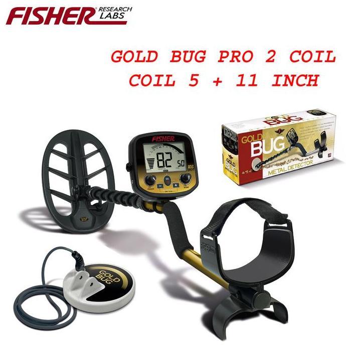SHWARASA FISHER Gold Bug Pro Gold Silver METAL DETEKTOR DETECTOR EMAS LOGAM
