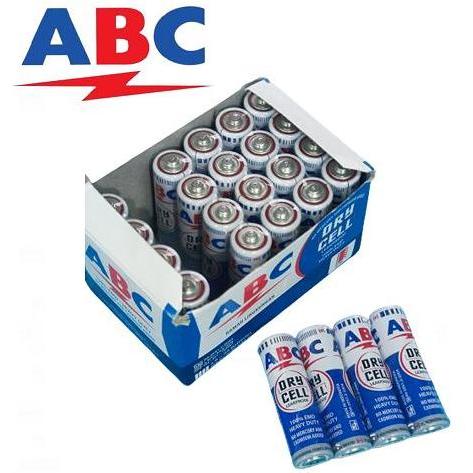 BATERAI ABC 1 DUS 24 PCS TIPE AA TYPE 1.5V 1.5 V BATRE BATTERY JAM