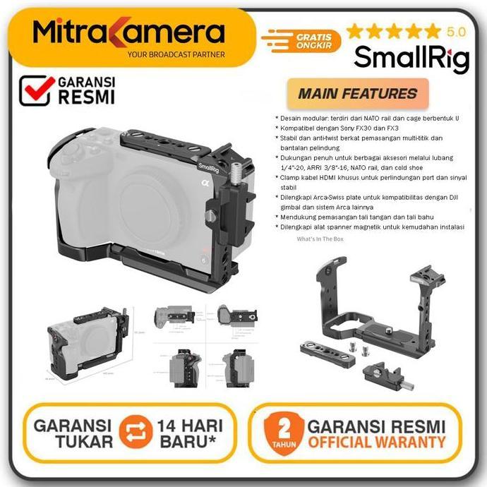 OSATQEF SMALLRIG 4183B Cage for Sony FX30 / FX3