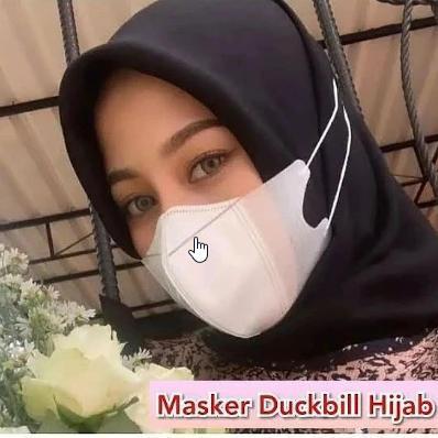Bisa Cod - Mask Masker Dukbil Duckbil Headlop Jilbab Hijab Wanita Dewasa Original