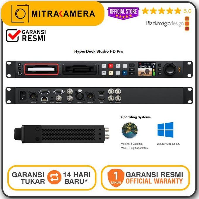 CIAAGUI Blackmagic Design HyperDeck Studio HD Pro