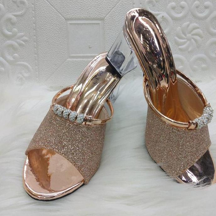 Sendal Pesta Import/ Sendal Wedges Pesta / Sendal Pesta Wanita Import LT