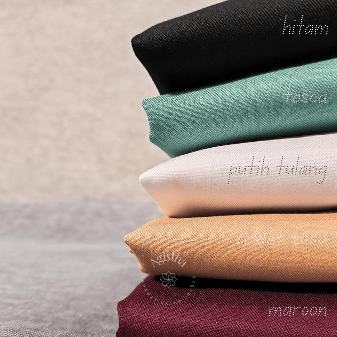 Kurta Pakistan Setelan Baju Muslim Pria Sania by HMS - Putih Tulang,  Katun Toyobo,  Bordir,  Nyaman