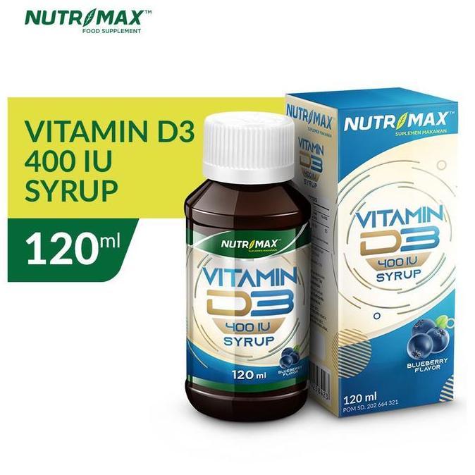 Nutrimax Vitamin Vit D3 Anak Ibu Hamil 400 Iu Sirup