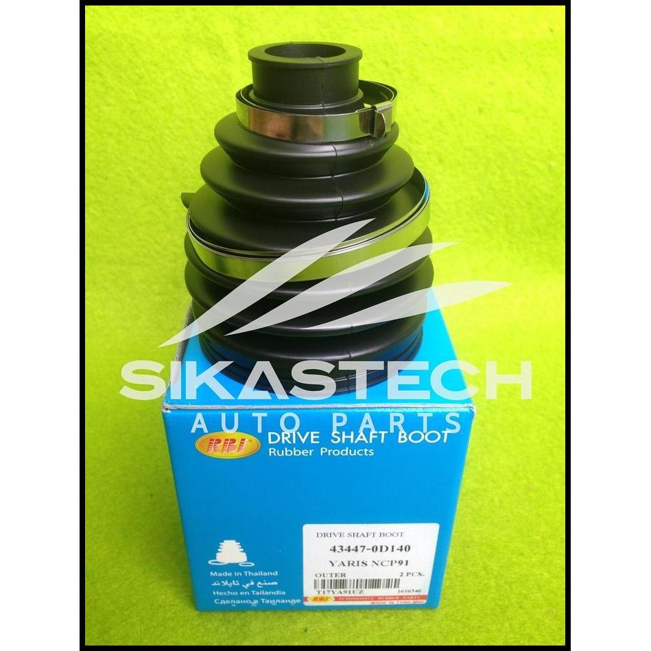 TERBARU 43447-0D140 OUTER CV JOINT BOOT / KARET KOHEL KOKEL LUAR TOYOTA 1NZFE YARIS NCP91R BAKPAO 1.