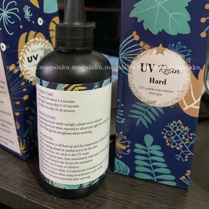 Antimateri- [100Gr] Uv Resin Bening Clear Solar Resin Clear Padico Craft Uv Glue