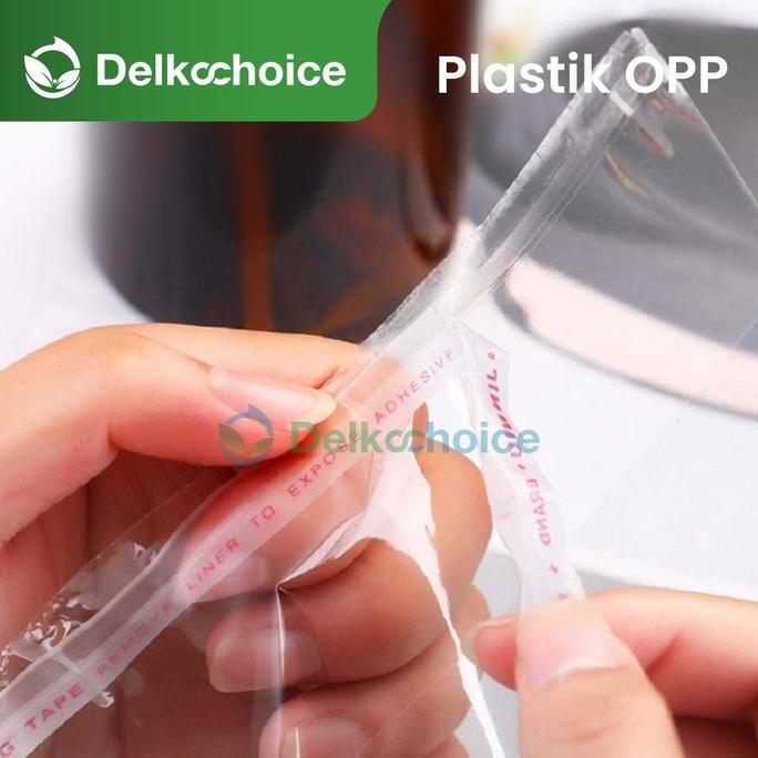 Confezione- Plastik Opp Seal Tebal Kuat Kemasan Packing Garment Makanan