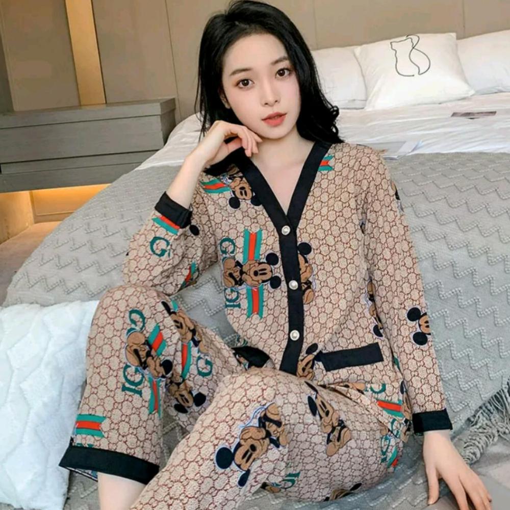 CUCI GUDANG PIYAMA SATIN WANITA IMPORT BAJU TIDUR SATIN CP PP MURAH KEKINIAN