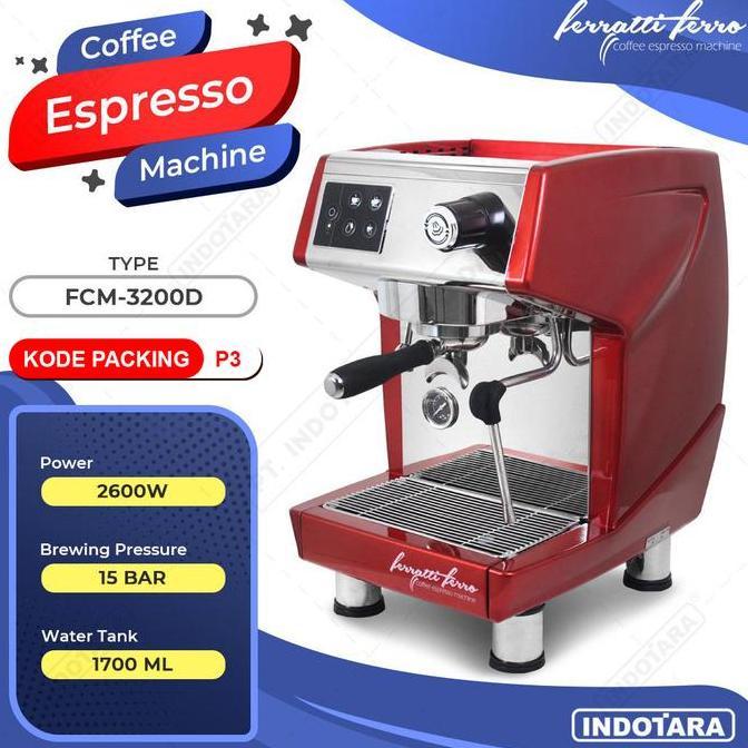 Ferratti Ferro Espresso Machine FCM3200D