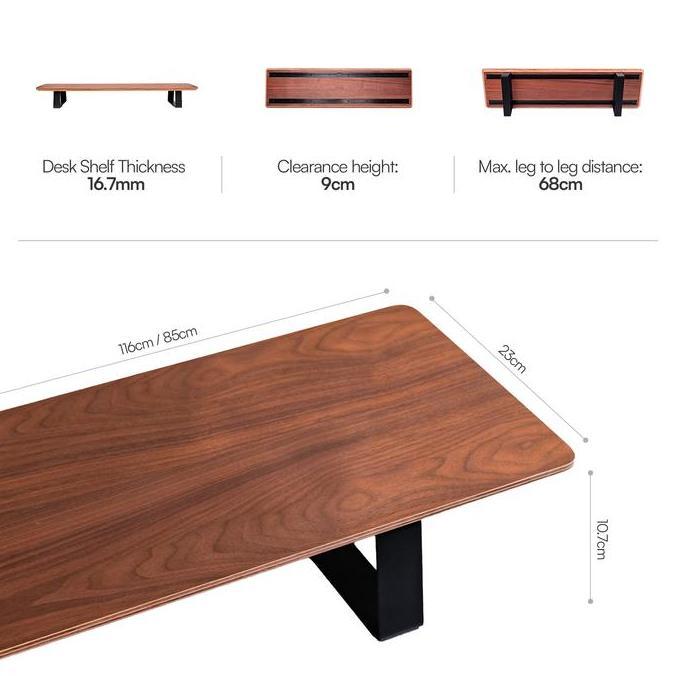 NOOK DESK SHELF PRO Laptop Monitor Desk