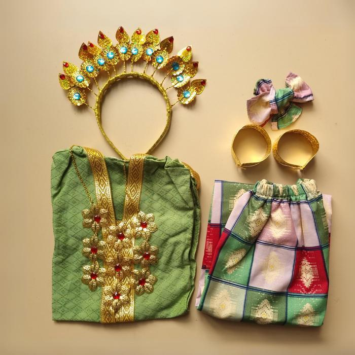 Bisa Cod - Baju Adat Anak Bugis Baju Bodo Makassar Perempuan