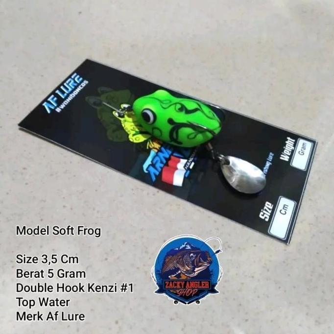 Tsurizao- Soft Frog Af Lure 3,5 Cm Umpan Casting Gabus