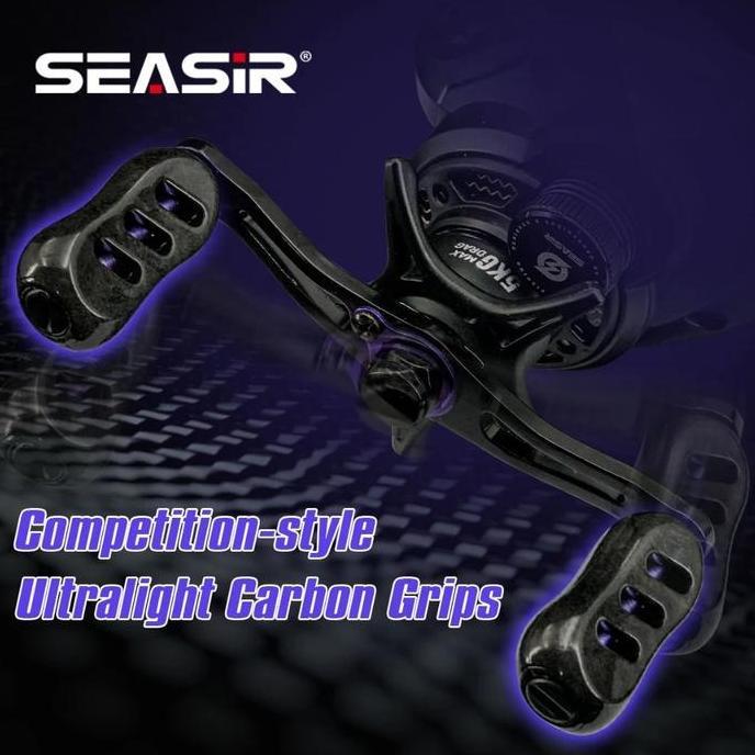 Tsurizao- Seasir Dct Dc Reel Bfs Ultralight 158G Baitcasting Fishing Reel Kontrol Digital Gigi Kunin