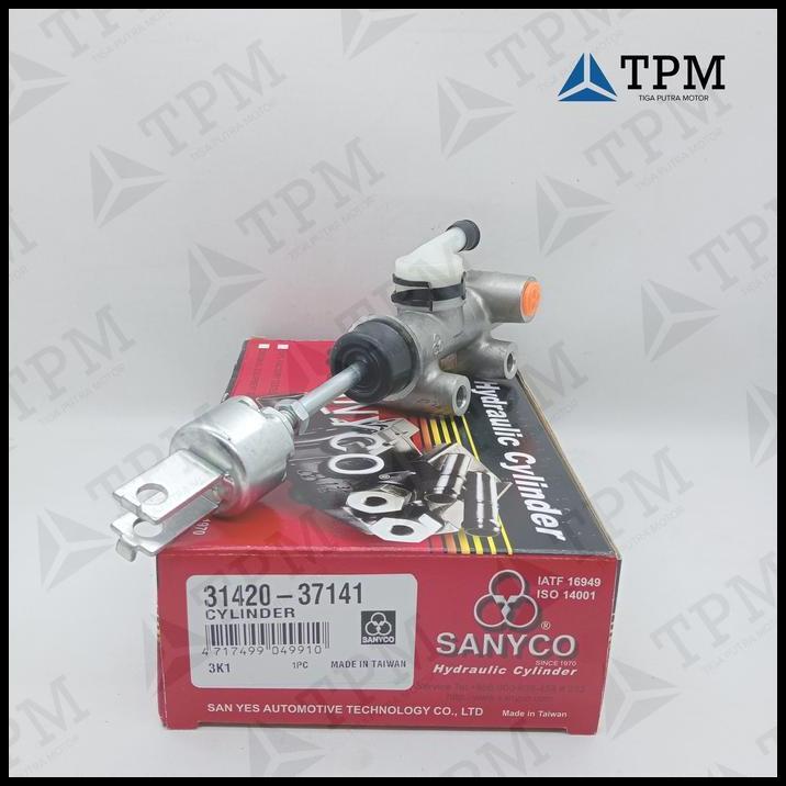DISKON CM ASSY MASTER KOPLING ATAS RINO HT / HINO DUTRO (ALUMINIUM) 31420-37141 SANYCO
