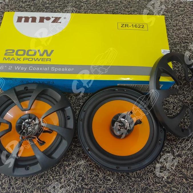 TERMURAH - Speaker 6 inch coaxial MRZ two way middle tweeter spekaer mobil