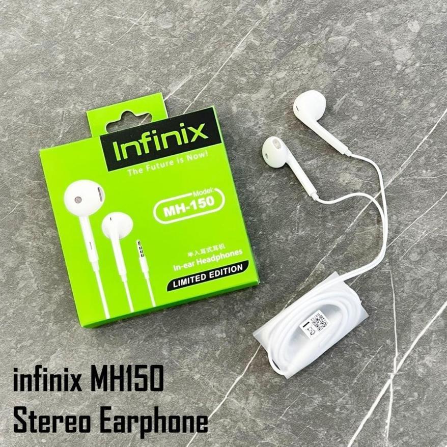 Hot Deals Headset Infinix Mh-150 Limited Edition Handsfree Earphone Mh150 Bass
