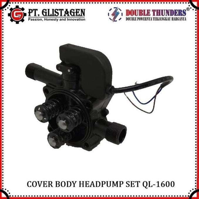 Kirimkirim- Body Casing Head Pump Set Switch Otomatis Piston Jet Cleaner Ql 1600