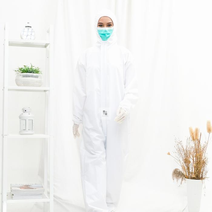 Bisa Cod - Hazmat / Hazmat Suit / Baju Hazmat / Baju Apd (Sudah Uji Lab)