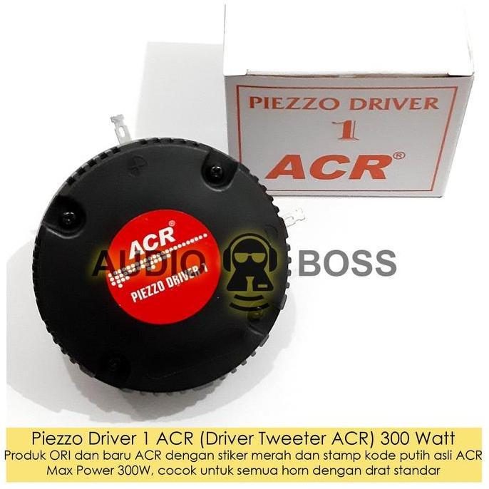 Sikkerhet- Piezo Driver Acr Driver Acr Piezo Driver 1 Tweeter Outdoor 300 W