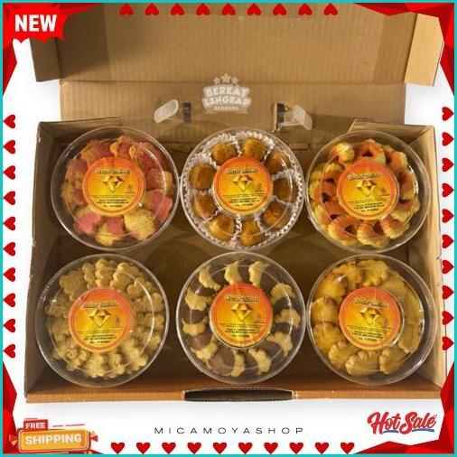 Diskon Paket C Kue Kering Lebaran (Isi 6 Kue) Khusus Area Bandung