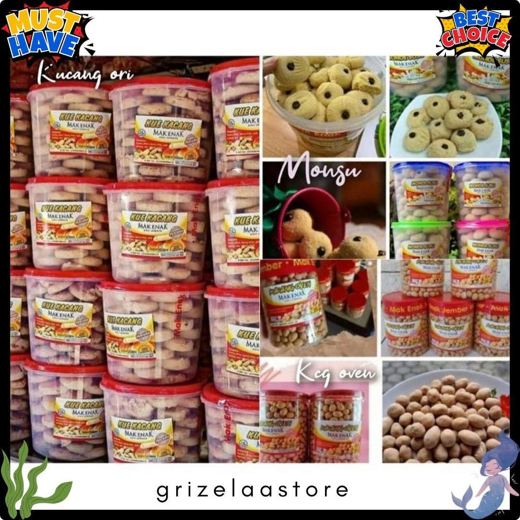 High Quality Aneka Kue Produk Mak Enak - Kue Kacang Mak Enak - Kacang Oven - Monde Susu - Lidah Kuci