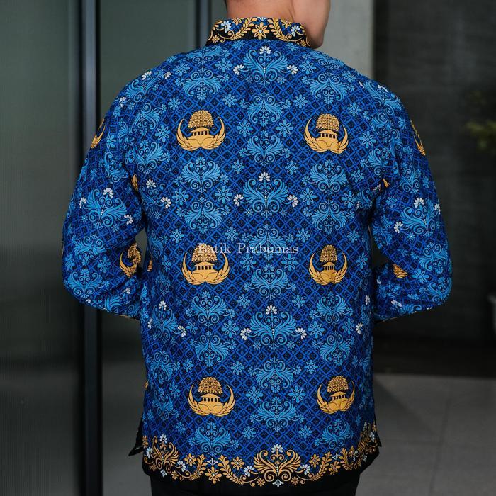 Bisa Cod - Korpri Pria Lapis Furing 2025 Korpri Pns Lengan Panjang