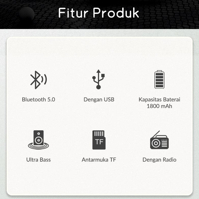 BestPromo Maiket Speaker Bluetooth Mini Zqs2201 Musik Box Bluetooth Full Bass Portable Wireless Subw