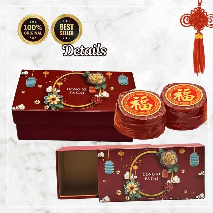 Pacnpac- Hard Box Standar 22118 Cm | Kotak Kue Motif & Bingkisan | Box Lapis Legit Mini