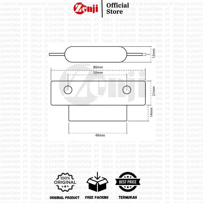Sikkerhet- Otis Door Shoe Elevator / Sparepart Elevator