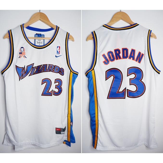 HOT DEALS SALE JERSEY BASKET NBA WIZARDS #23 MICHAEL JORDAN PUTIH 2003