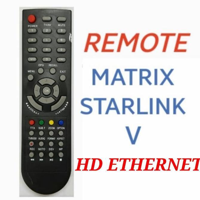 Remote Receiver Matrix StarlinkV HD Ethernet