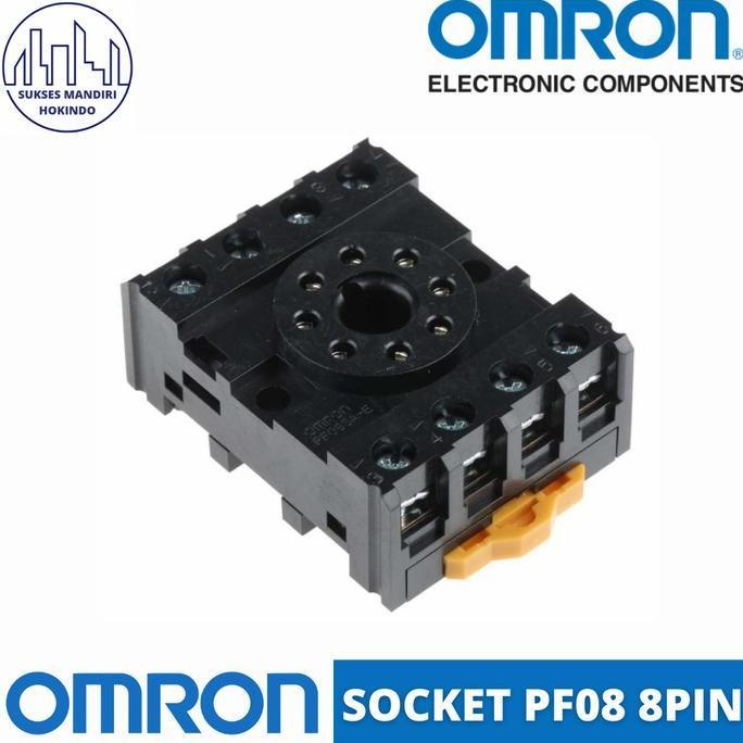 SOCKET OMRON 8 KAKI 8 PIN FOR MK RELAY ORIGINAL SNI BEST SELLER