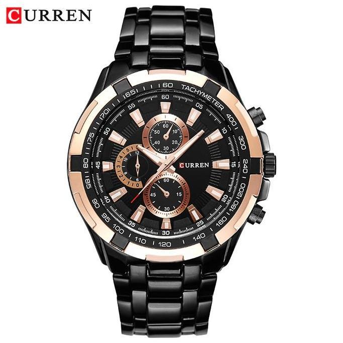 Jam Tangan Pria Analog Stainless Steel CURREN 8023
